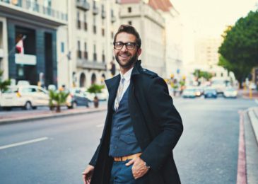man-going-to-work